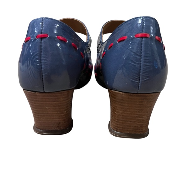 John Fluevog OPERETTAS CAVALIERI DOUBLE STRAP MARY JANE SZ 10.5  Made - Picture 2 of 13